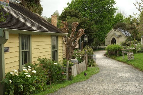 Old_cottage_and_church_in_Howick_Historical_Village
